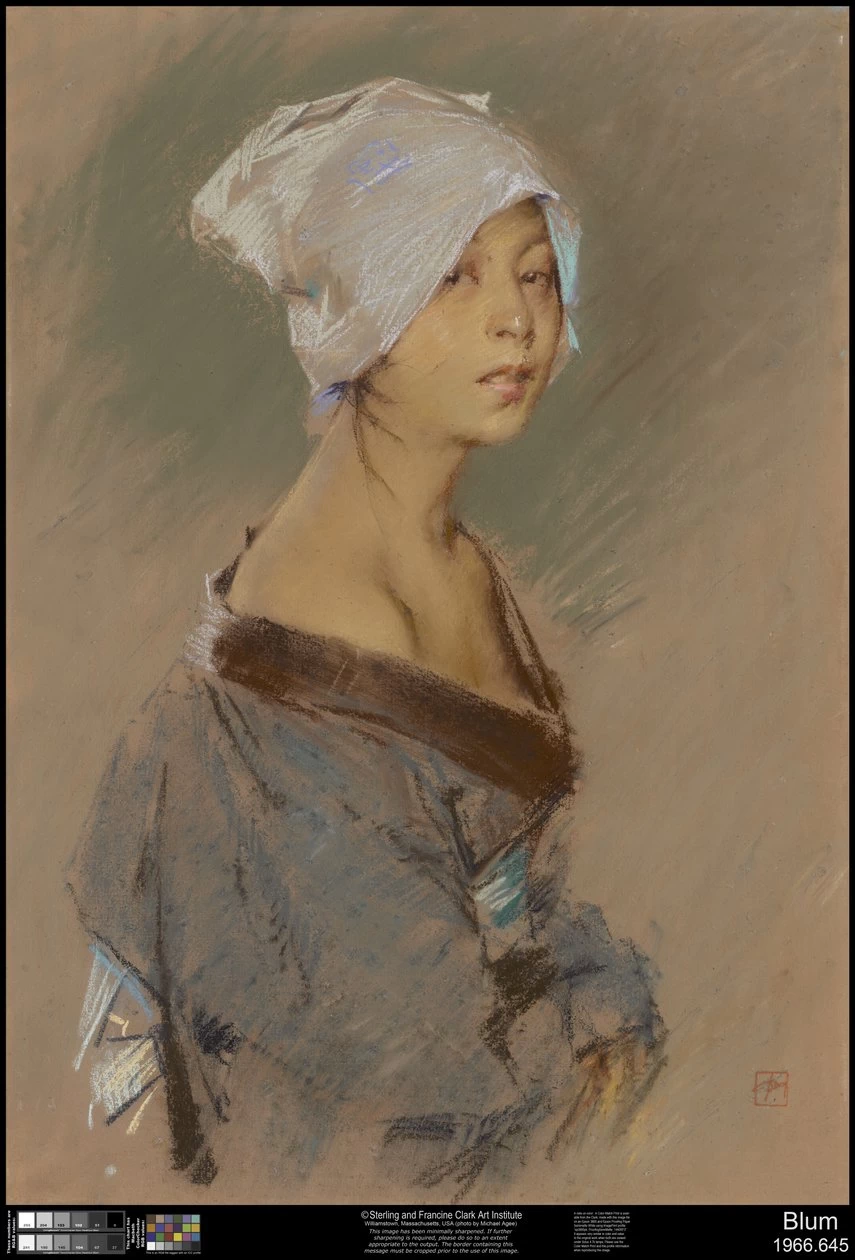 Ragazza Giapponese - Sterling and Francine Clark Art Institute, Williamstown